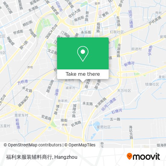 福利来服装辅料商行 map