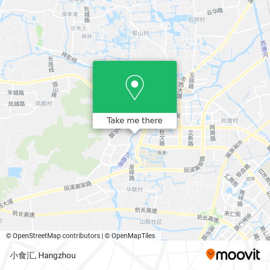 小食汇 map