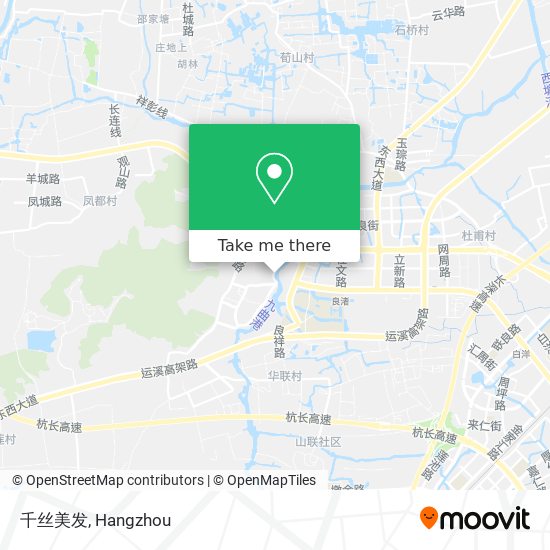 千丝美发 map