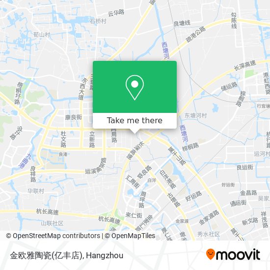 金欧雅陶瓷(亿丰店) map