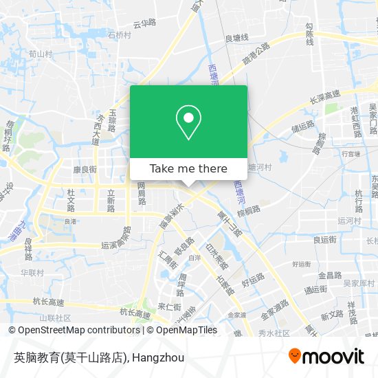 英脑教育(莫干山路店) map