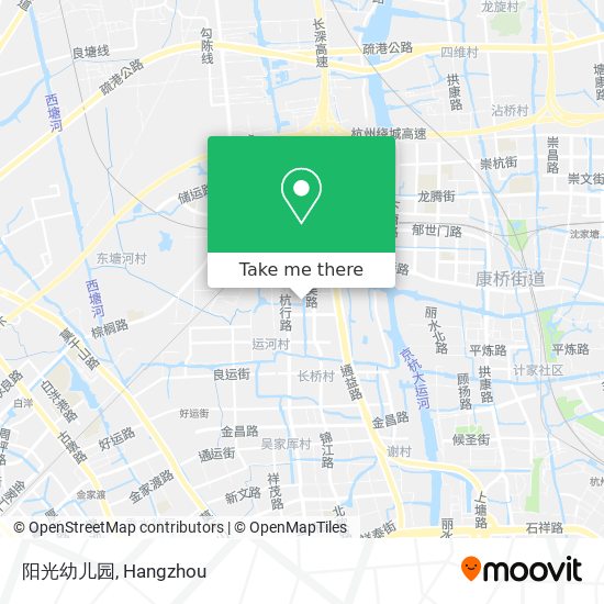 阳光幼儿园 map