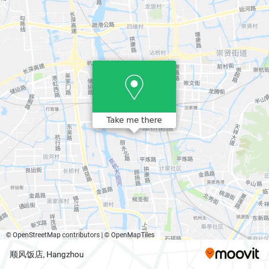 顺风饭店 map