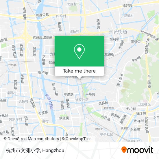 杭州市文渊小学 map