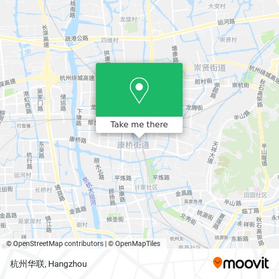 杭州华联 map