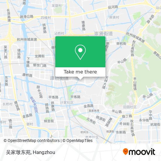 吴家墩东苑 map