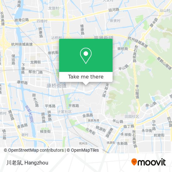川老鼠 map