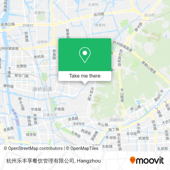 杭州乐丰享餐饮管理有限公司 map
