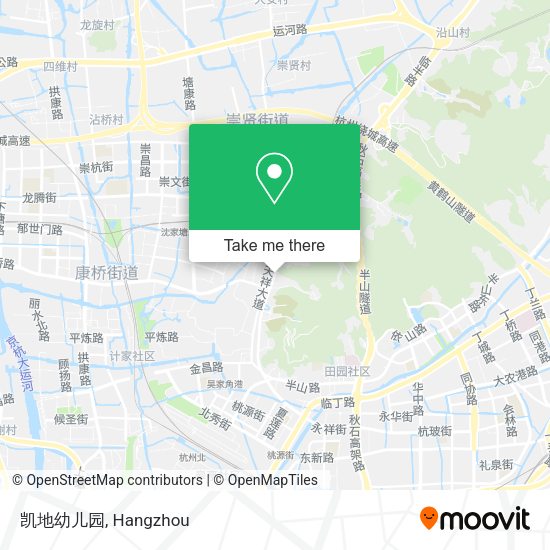 凯地幼儿园 map