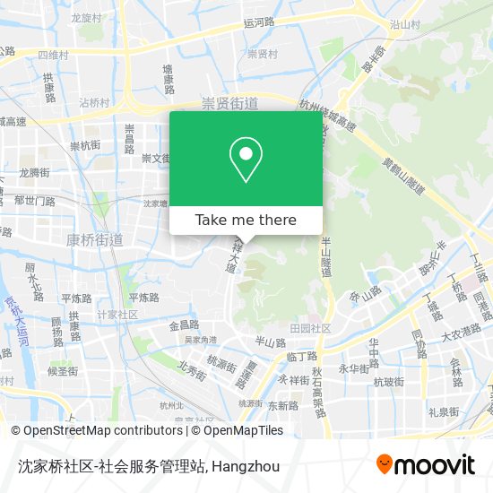 沈家桥社区-社会服务管理站 map