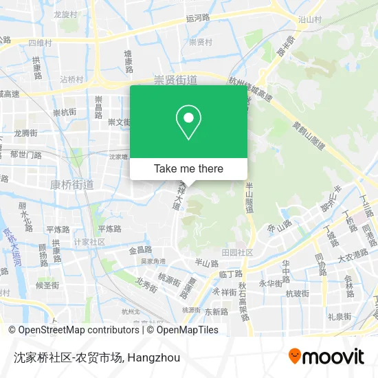 沈家桥社区-农贸市场 map