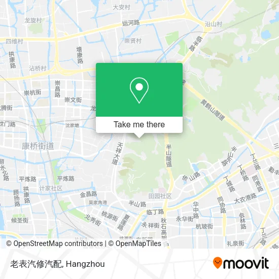 老表汽修汽配 map