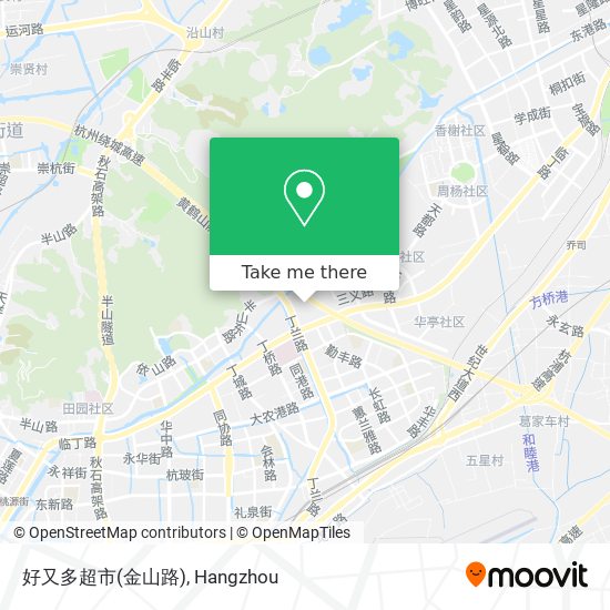 好又多超市(金山路) map