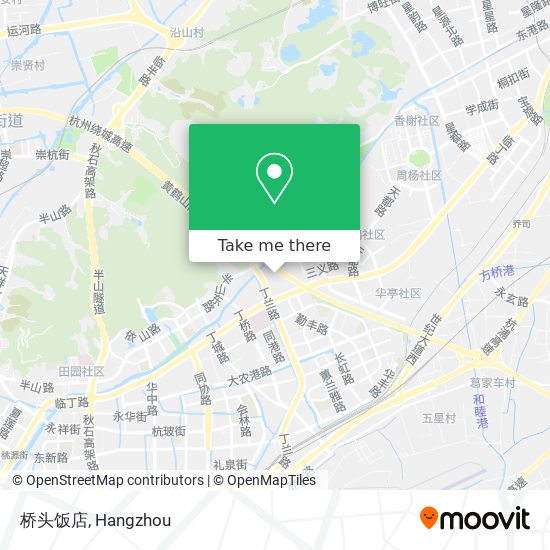 桥头饭店 map
