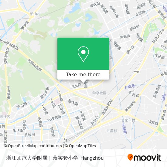 浙江师范大学附属丁蕙实验小学 map