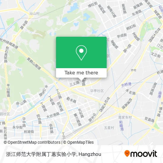 浙江师范大学附属丁蕙实验小学 map