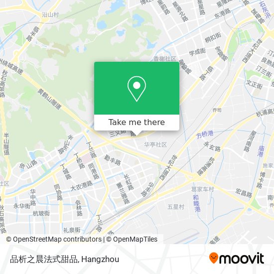 品析之晨法式甜品 map