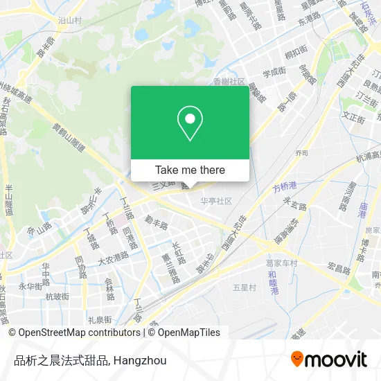 品析之晨法式甜品 map