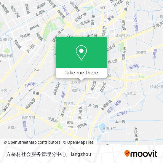 方桥村社会服务管理分中心 map