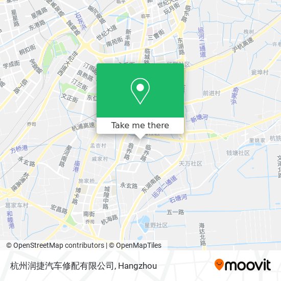 杭州润捷汽车修配有限公司 map