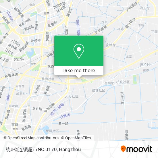 统e省连锁超市NO.0170 map