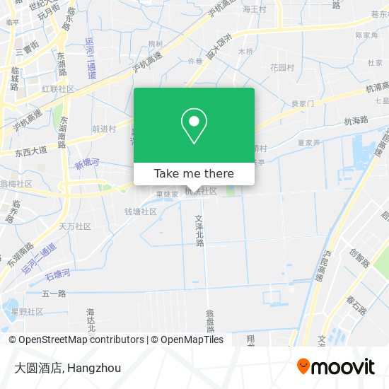大圆酒店 map