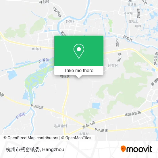 杭州市瓶窑镇委 map