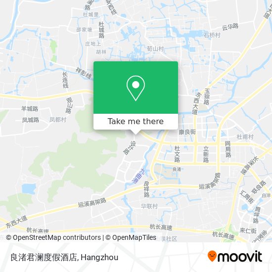 良渚君澜度假酒店 map
