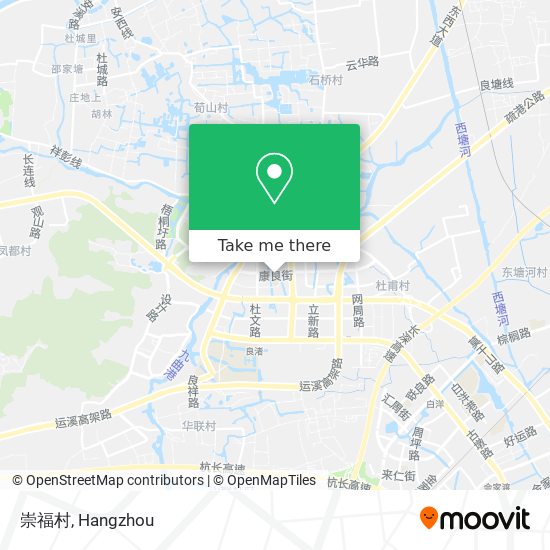 崇福村 map