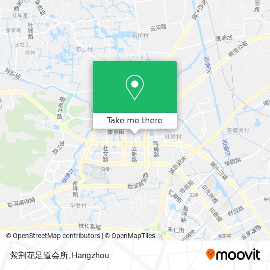 紫荆花足道会所 map