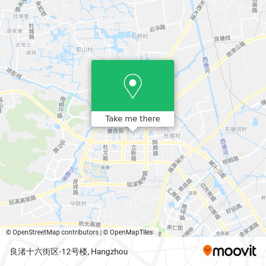 良渚十六街区-12号楼 map