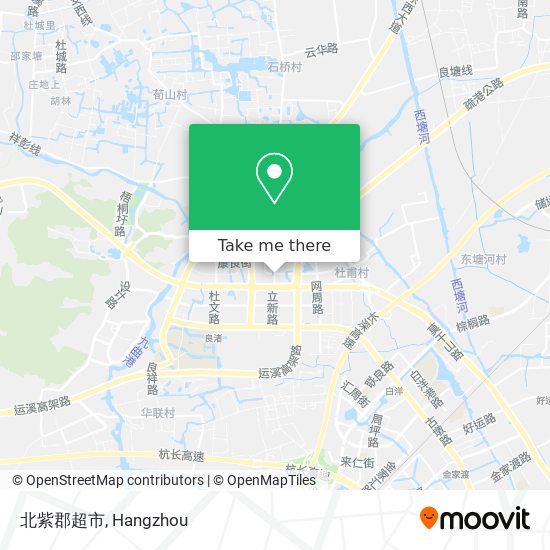 北紫郡超市 map