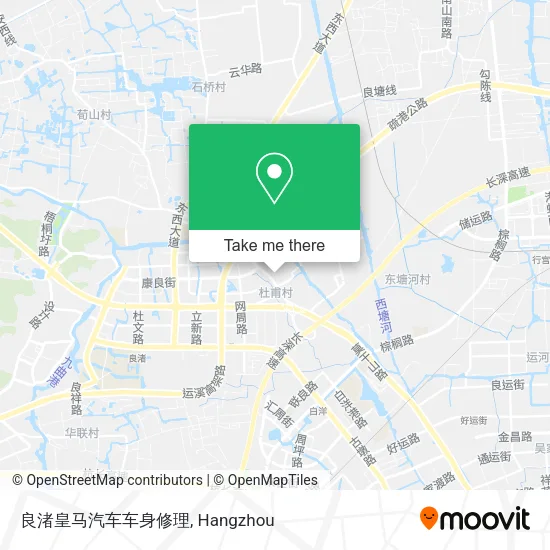 良渚皇马汽车车身修理 map