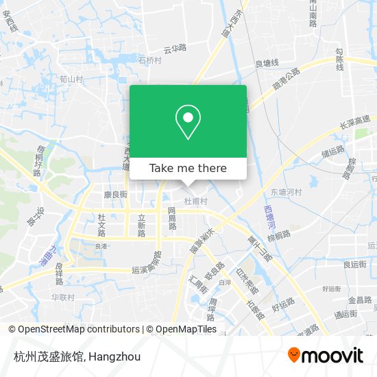 杭州茂盛旅馆 map