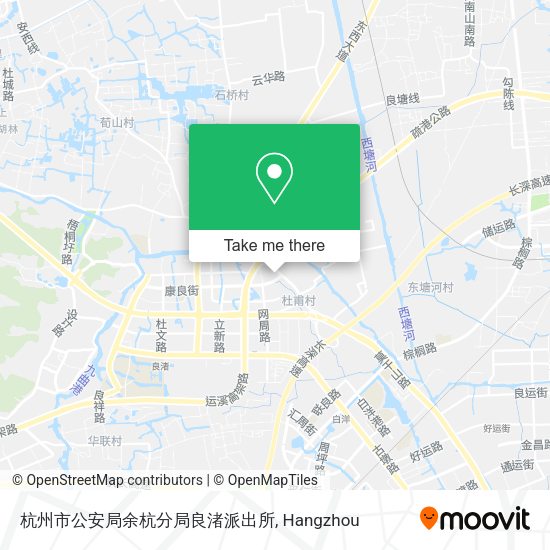 杭州市公安局余杭分局良渚派出所 map