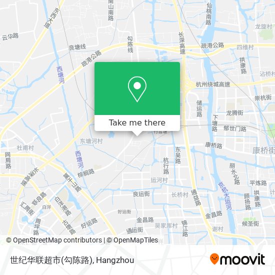 世纪华联超市(勾陈路) map