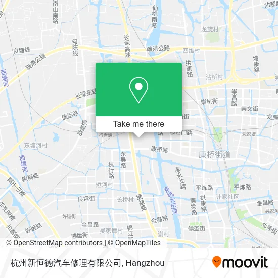 杭州新恒德汽车修理有限公司 map