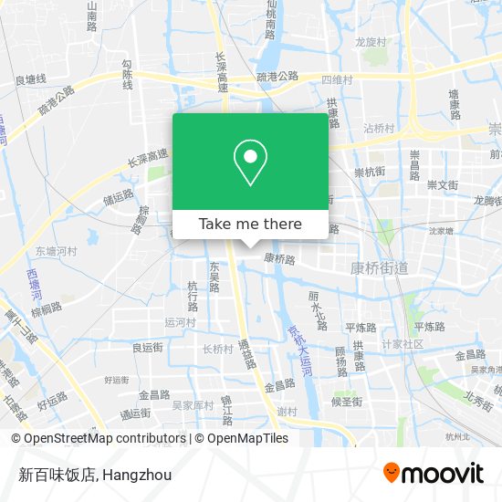 新百味饭店 map