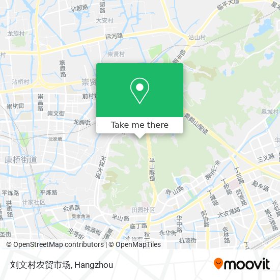 刘文村农贸市场 map