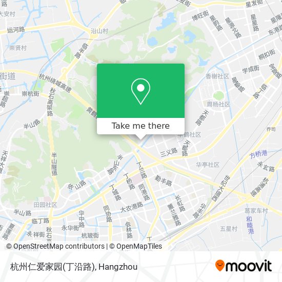 杭州仁爱家园(丁沿路) map