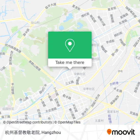 杭州基督教敬老院 map
