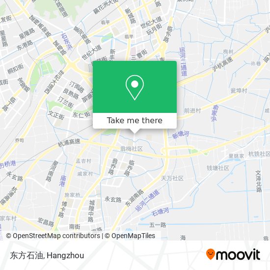 东方石油 map