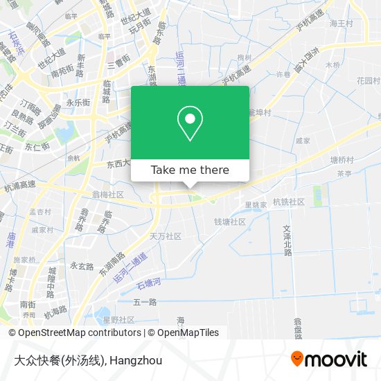 大众快餐(外汤线) map
