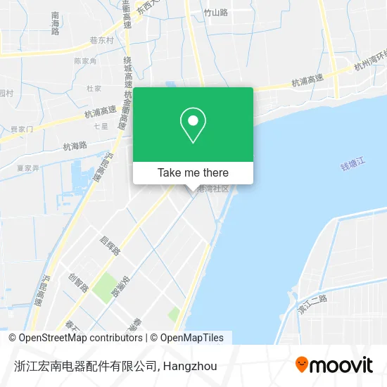 浙江宏南电器配件有限公司 map