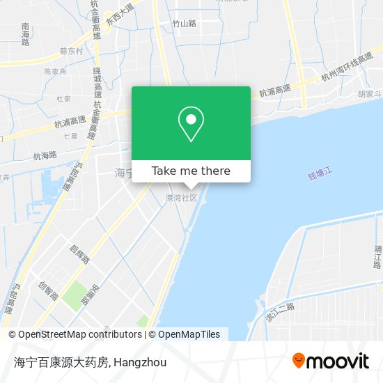 海宁百康源大药房 map