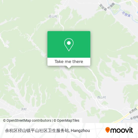 余杭区径山镇平山社区卫生服务站 map