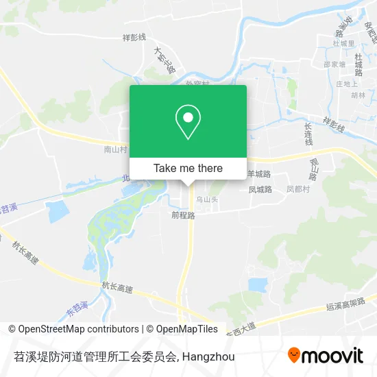 苕溪堤防河道管理所工会委员会 map