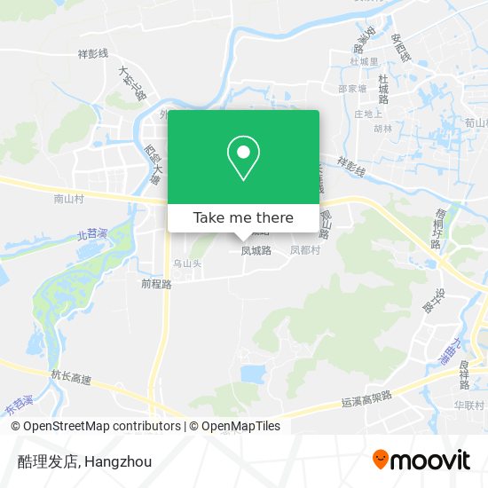 酷理发店 map