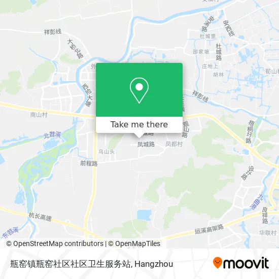 瓶窑镇瓶窑社区社区卫生服务站 map