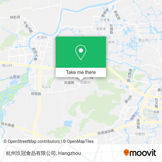 杭州玖冠食品有限公司 map